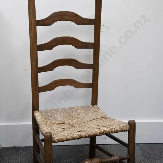 Small Burau and Ladder Back Chair (AF)
