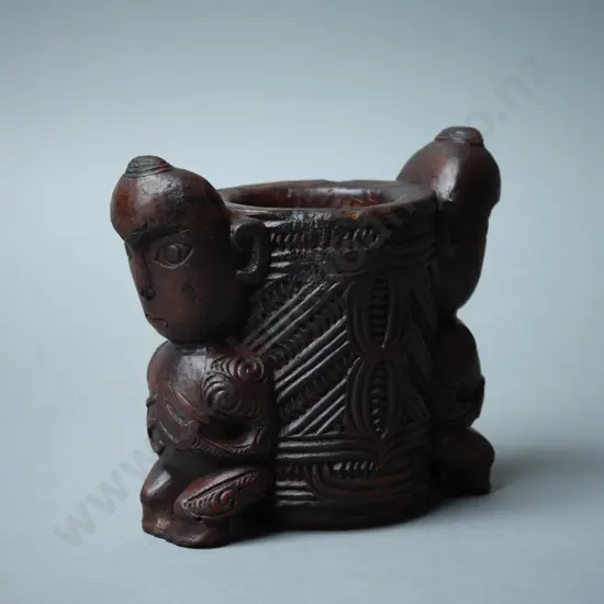 Rare 19th Century Tuki (Mouthpiece for a Calabash)