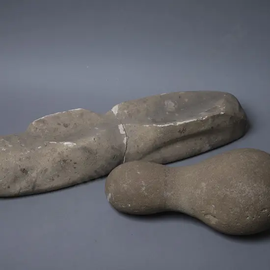 Grinding Stone and Anchor stone (Punga)