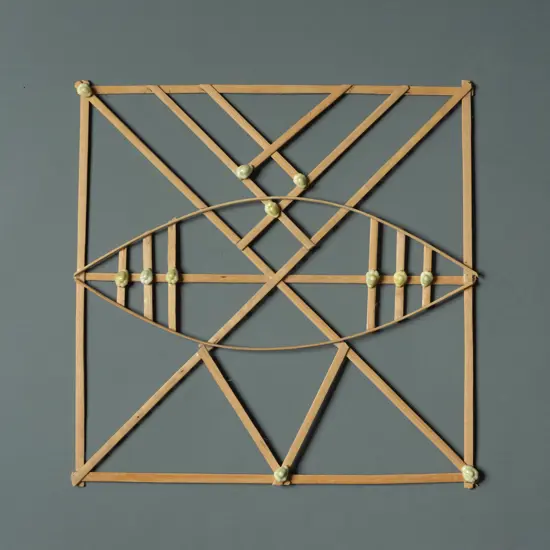 A Marshall Islands Stick Navigational Chart