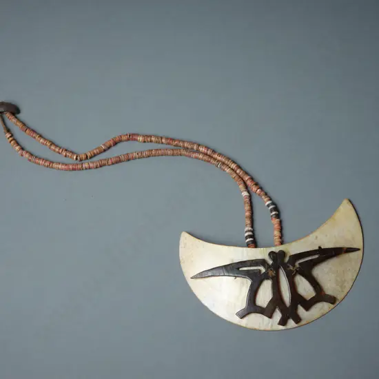 Solomon Island Golden Lipped Pearl Shell Pendant