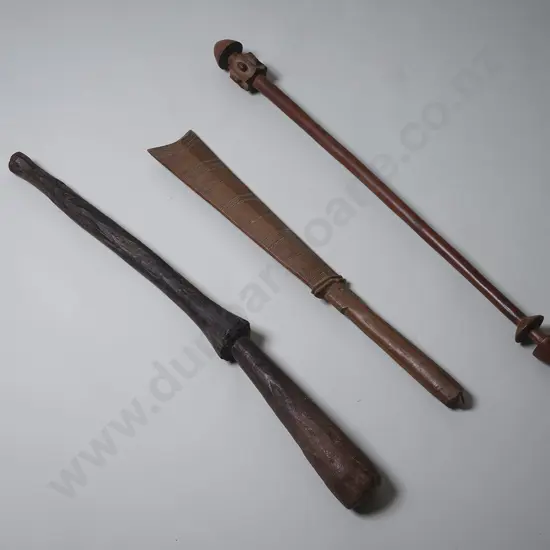 A Collection of Four Pacific Island Clubs