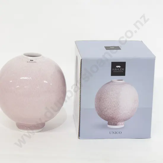 Kahler "Unico" Small Vase Rose