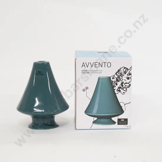 Kahler "Avvento" Candle Holder Green Mini