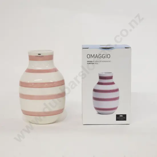 Kahler "Omaggio" Small Vase Rose