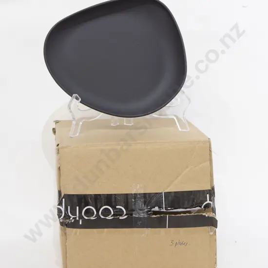 Three Yayoi Beltz Side Dishes Charcoal