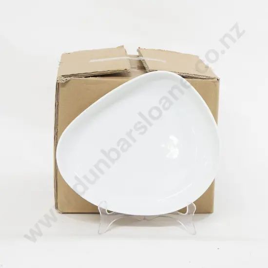 Seven Yayoi Glazed Deep Dishes