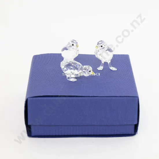 Swarovski Set of Three Baby Chickens