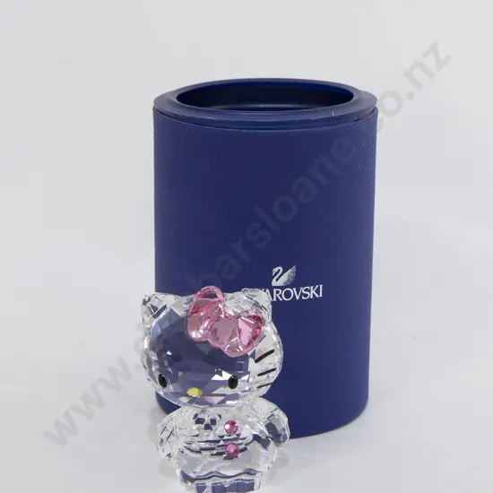 Swarovski Hello Kitty with Pink Bow Ornament