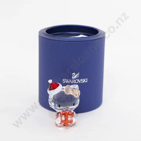 Swarovski Hello Kitty with Christmas Gift