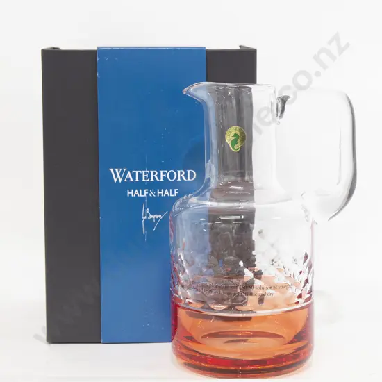 Waterford Half & Half Jug Ginger