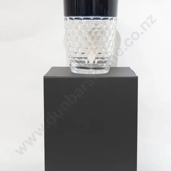 Waterford Half & Half Vase Teal