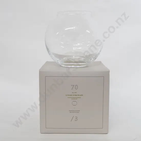 Lyngby Porcelaen "Form Collection 70\3" Clear Vase