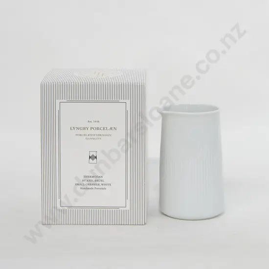 Lyngby Porcelaen "Thermodan by Axel Bruel" White Small Creamer