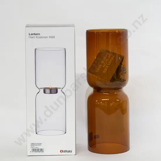 Iittala Copper Glass Candle Holder