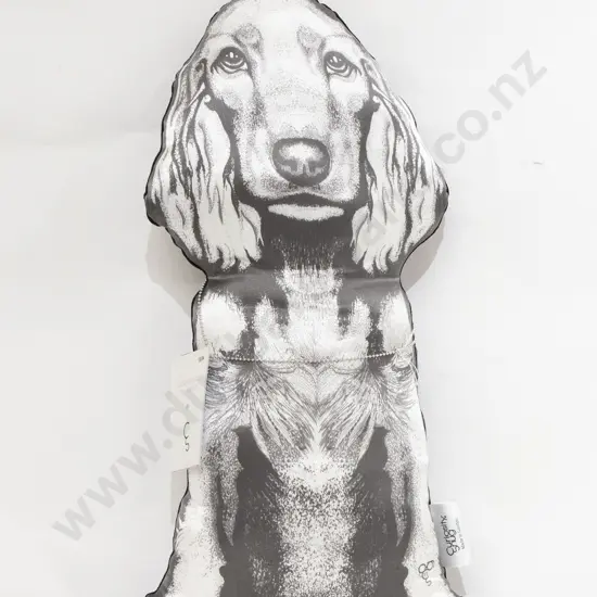 Curiosity Snug "Cockerspaniel: The Attendant" Designer Cushion