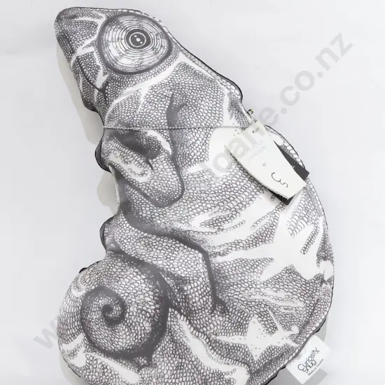 Curiosity Snug "Curious Chameleon" Designer Cushion