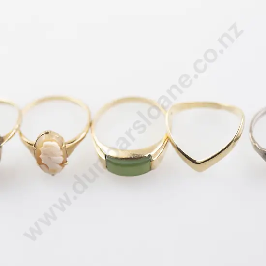 Five Various 9ct Rings