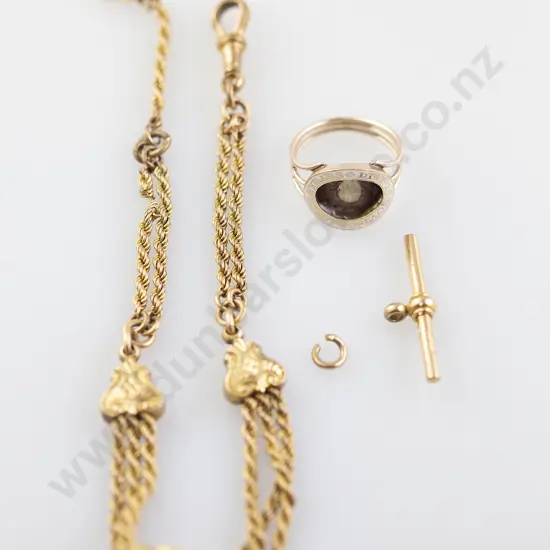 Georgian Gold Memorial Ring