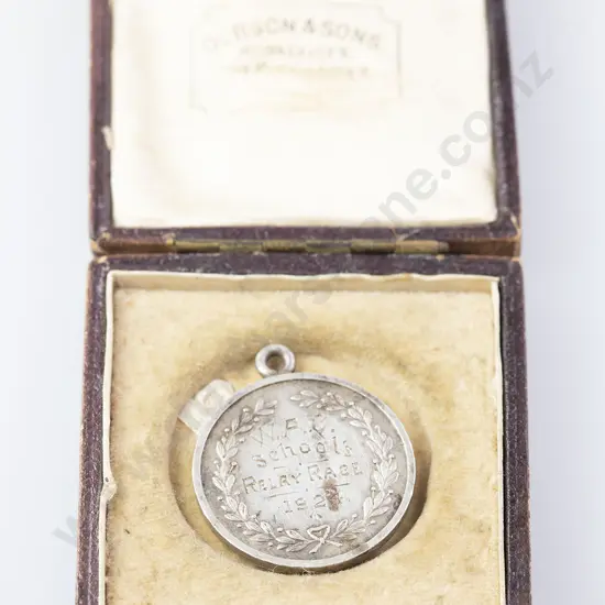 NZ Silver Prize Medallion