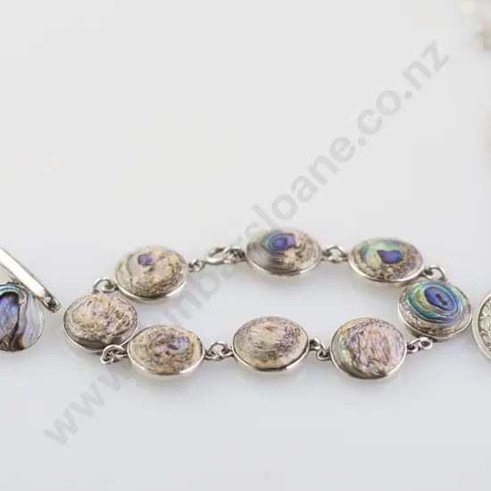 NZ S/S Paua Bracelet