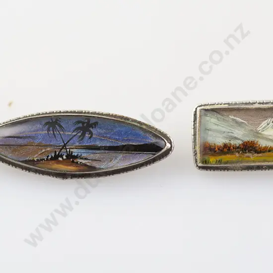 Three Sterling Silver Butterfly Brooches