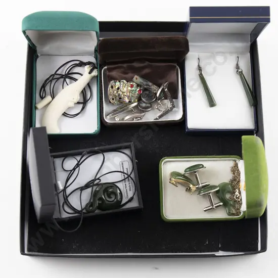 Selection Modern and Vintage NZ Jewellery