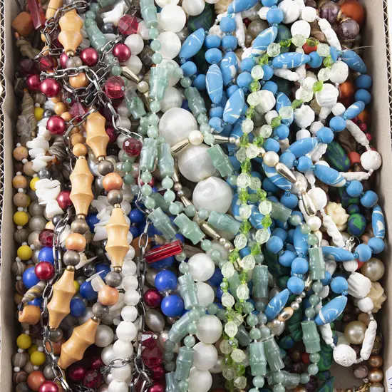 Collection Vintage Bead Necklaces
