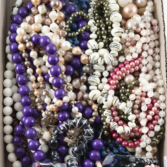 Collection Vintage Bead Necklaces