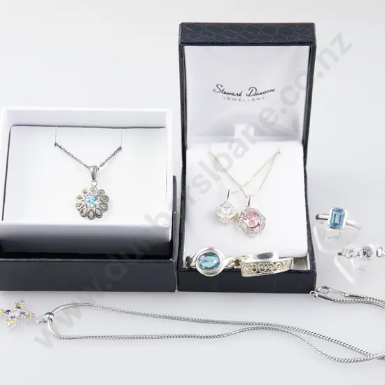 As New Silver & Crystal Jewellery