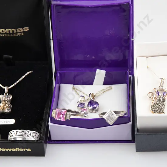 As New Silver & Crystal Jewellery