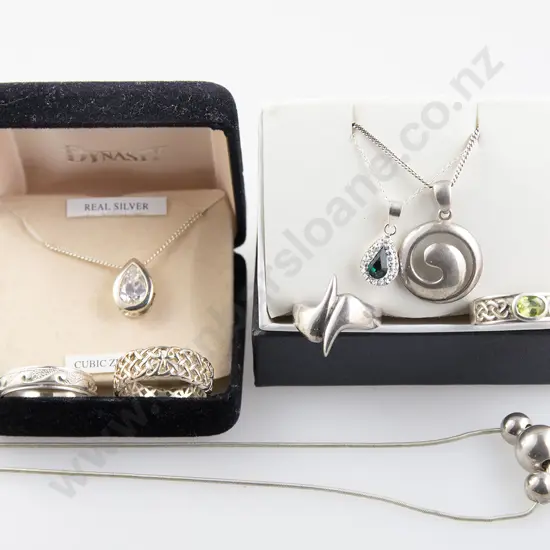 As New Silver & Crystal Jewellery