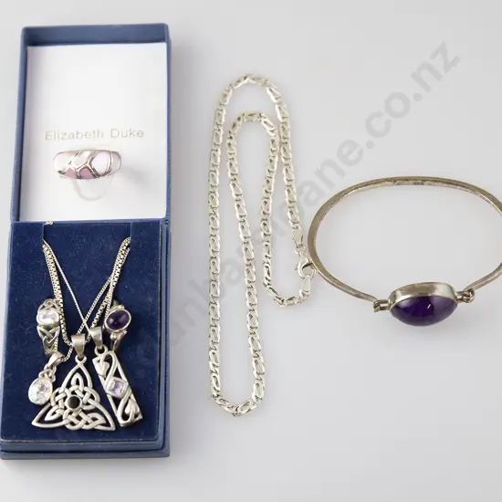 As New Silver & Crystal Jewellery