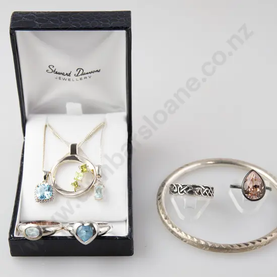 As New Silver & Crystal Jewellery