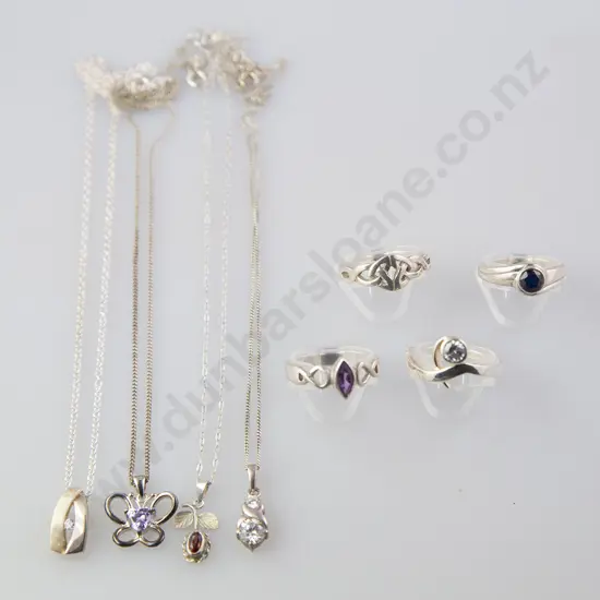 As New Silver & Crystal Jewellery