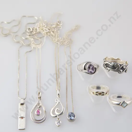 As New Silver & Crystal Jewellery