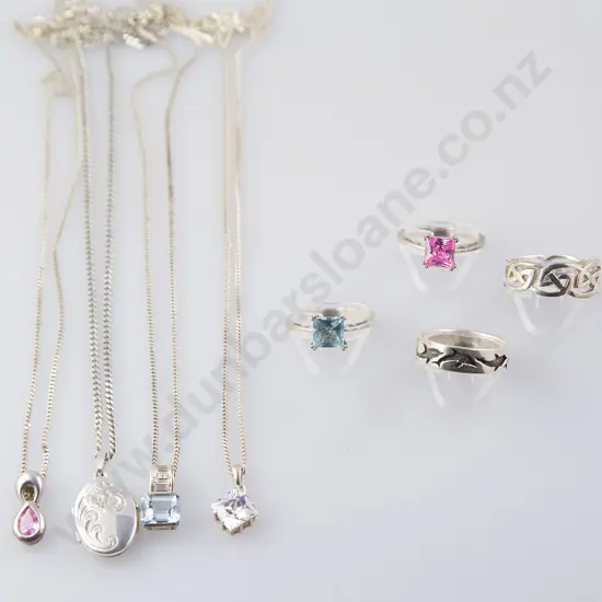 As New Silver & Crystal Jewellery