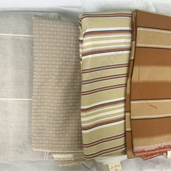 Four Various Material Pieces