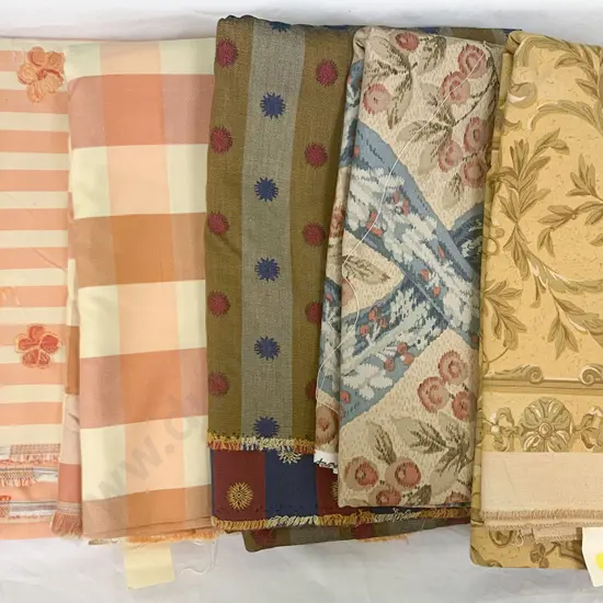 Five Various Material Pieces