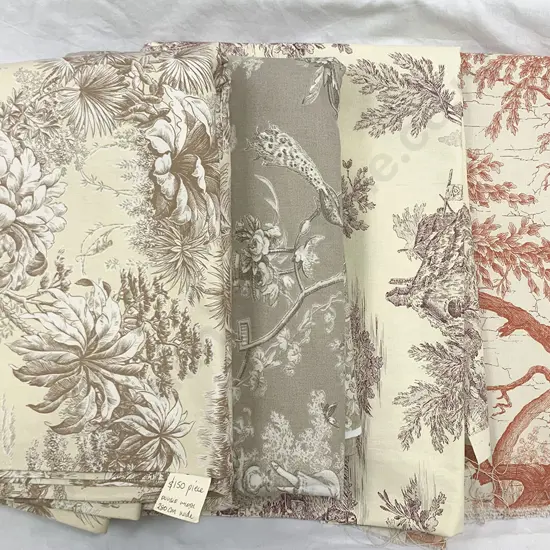 Four Material Pieces