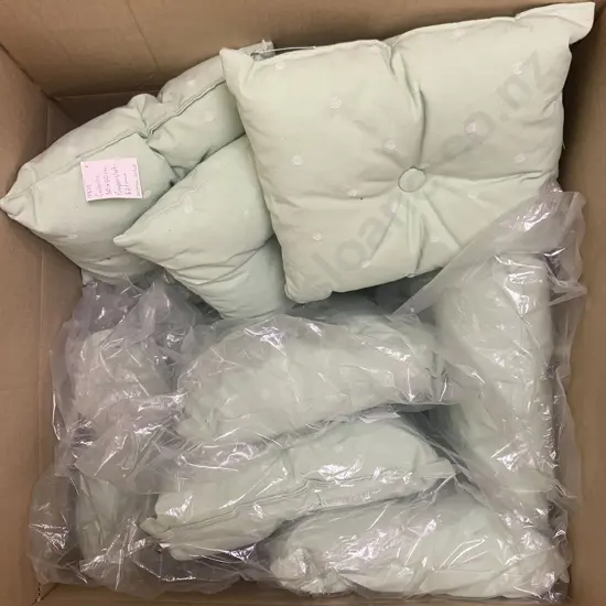 Quantity of Couch Cushions Pompon Vert