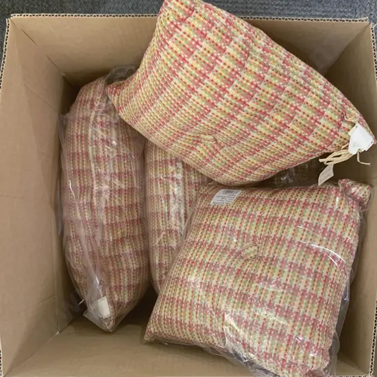 Three Large and Two Small Couch Cushions Coco Rouge