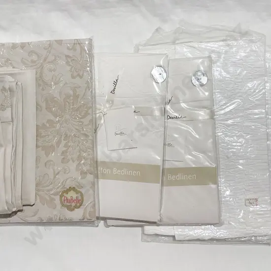 Eight Various Pillow Slips