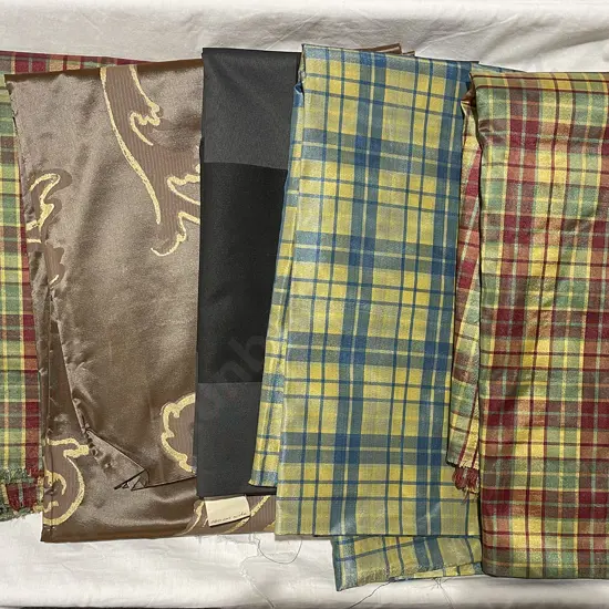 Five Various Material Pieces