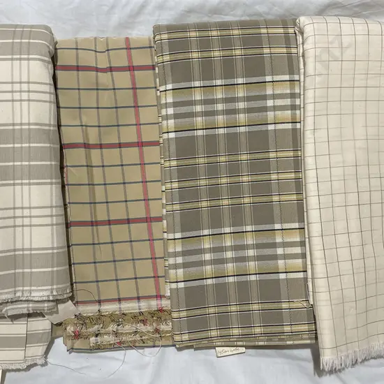 Five Various Material Pieces