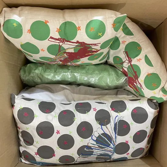 Six Various Cushions