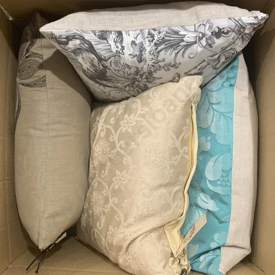 Four Various Couch Cushions