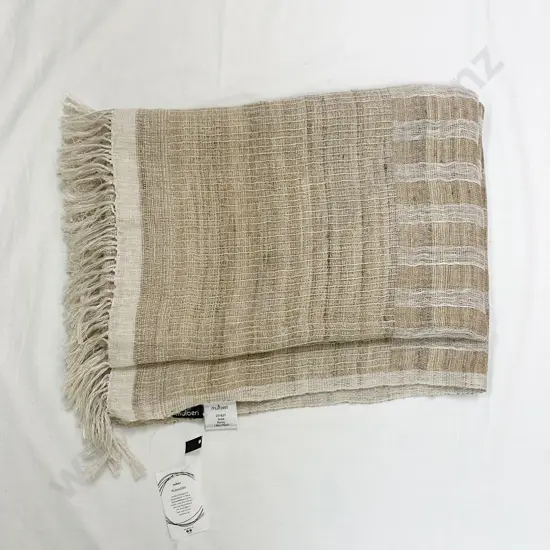 Linen Blanket Throw