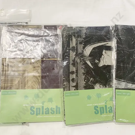 Four Shower Curtains