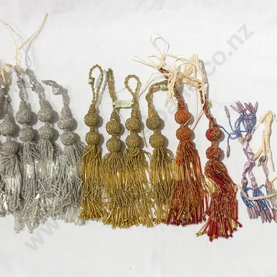 Selection of Beaded Tassels